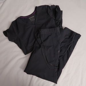 Purple Label Yoga Scrub set